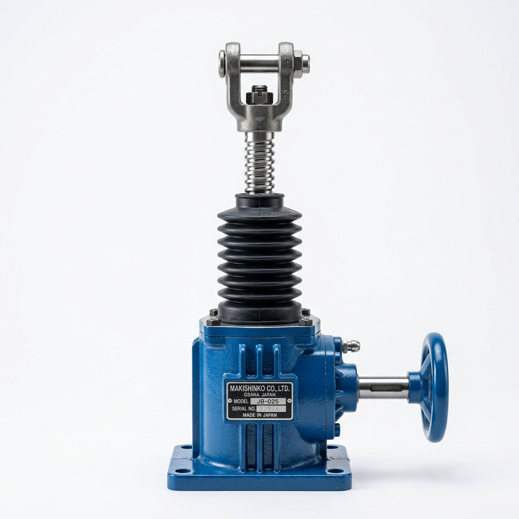 Makishinko JB Series High-Efficiency Ball Screw Jacks (Model JB-025)