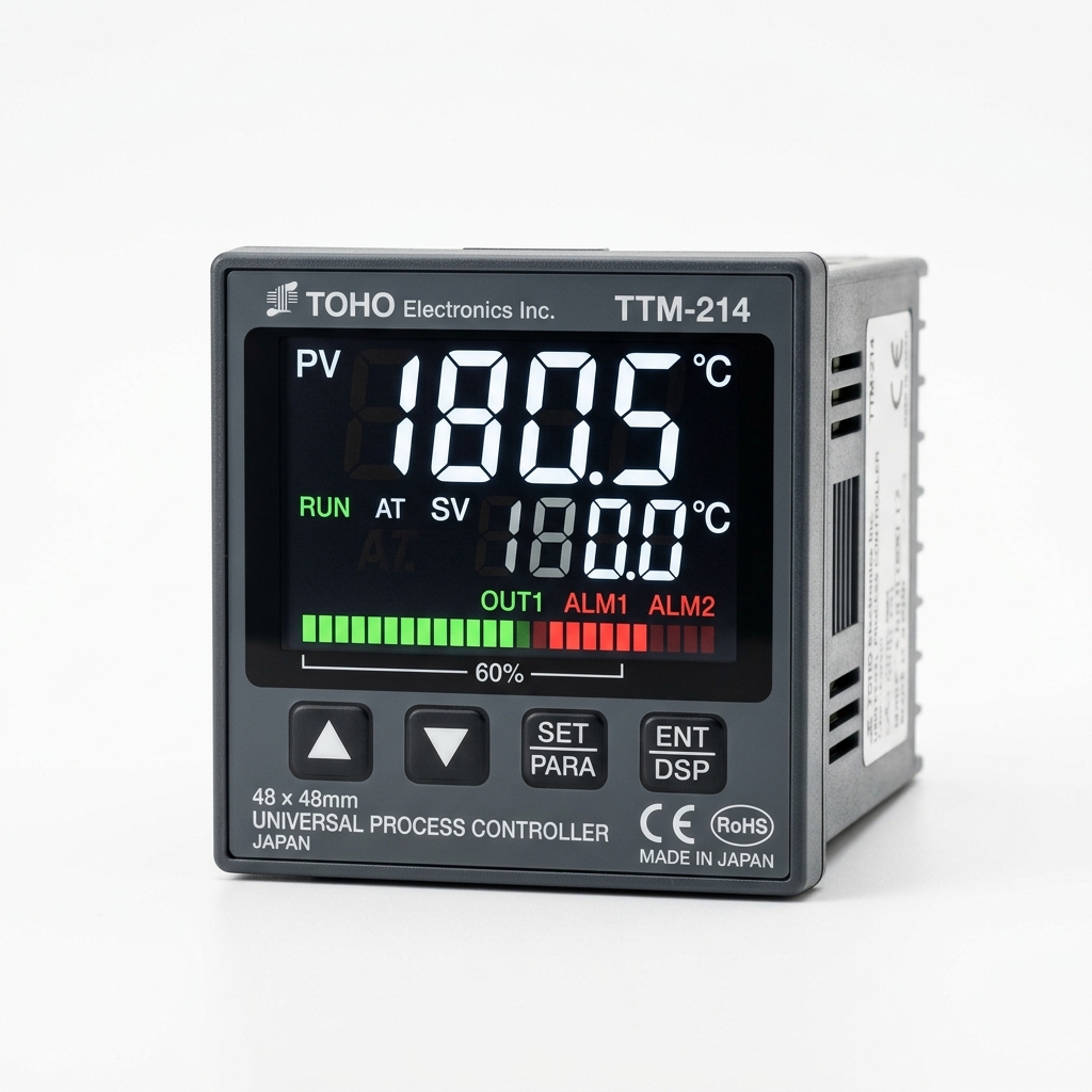TOHO TTM-214 Series High-Speed Universal Process & Temperature Controller (Model TTM-214)