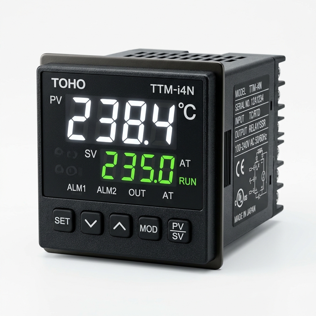 TOHO TTM-i4N Series Ultra-Fuzzy PID Temperature Controller (Model TTM-i4N)